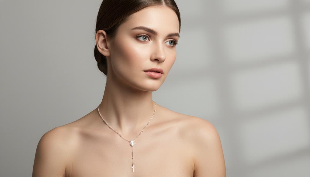 Rosario de Plata Italy 925 – Diseño Fino y Elegante